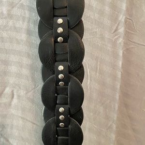 Black Betsey Johnson belt